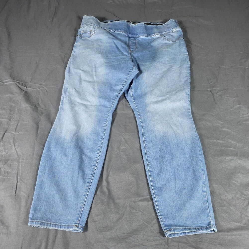 Old Navy Jeans Womens Plus Size 24W Rockstar Super Skinny High Rise Pull On